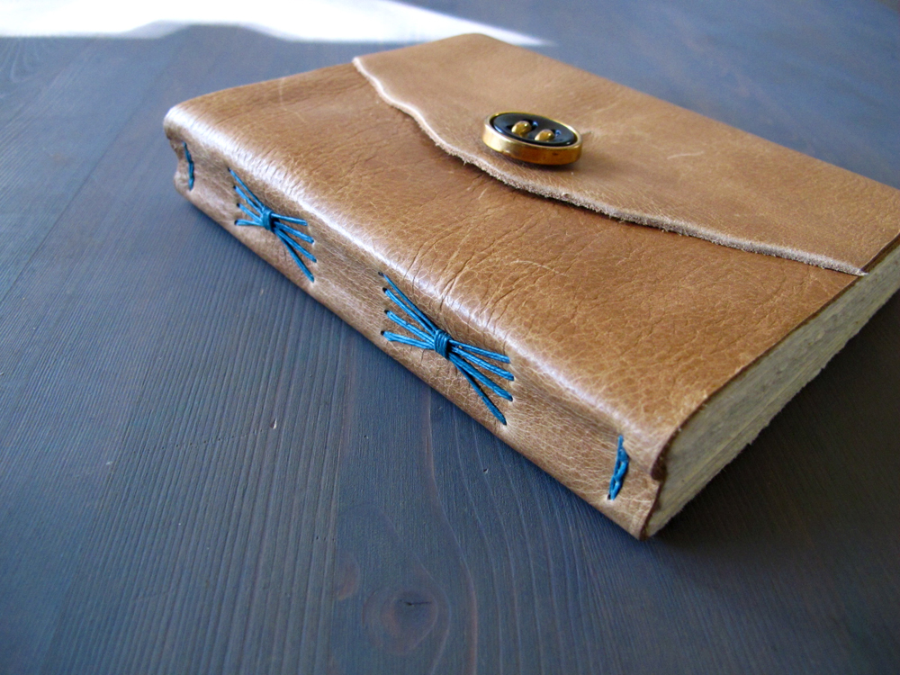 Softcover Leather Sketchbook from ToBoldlyFold